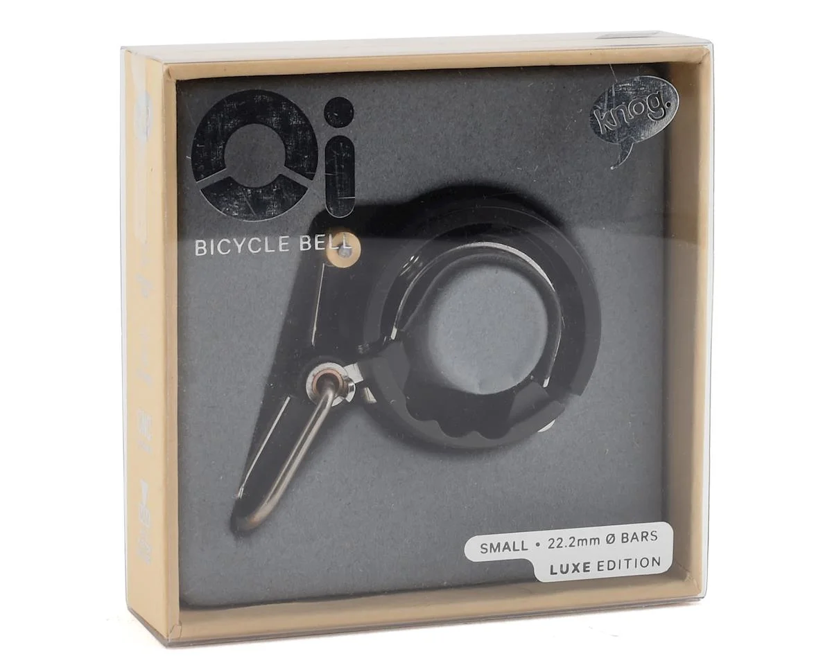 Knog Oi Bell Luxe (Black) (Small | 22.2mm) - view 2